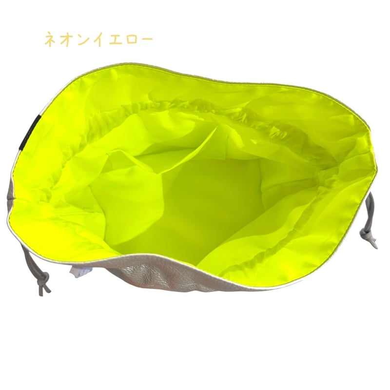 Roy Soleil /シルバー巾着バッグ | Asherry