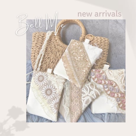 Bell Me / ポーチ(カラビナ付き)14cm