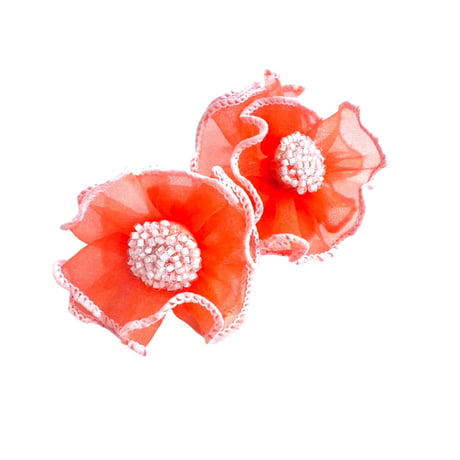 Hamy / 2tone frill pierce/earring