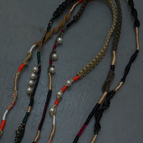 Asherry shoulder strap / Pearl bubbley _x