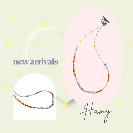 Hamy / beads necklace