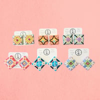 Chunky style / pierce/earring