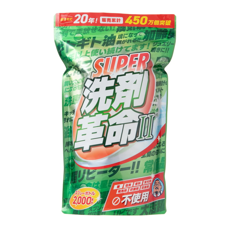 【新品アウトレット】SUPER洗剤革命 業務用5㎏ SUPER洗剤革命Ⅱ1㎏ | 洗剤革命公式ショップ