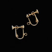 ピアス ⇒ イヤリングお直し パーツ①A（ゴールド色）