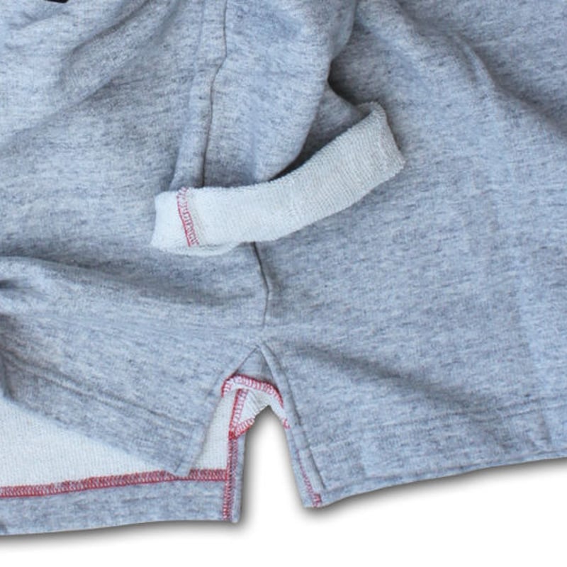 HALF SLEEVE PRINT SWEAT SHIRT ESERCITO GRAY | m