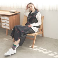 【Cube-Cube】フラワーカットジャカートスカート FEATURE掲載(15223025)