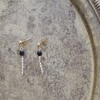 TUKI_新月_pearl_C　ピアス・イヤリング