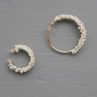 bubble_ear cuff グリーン