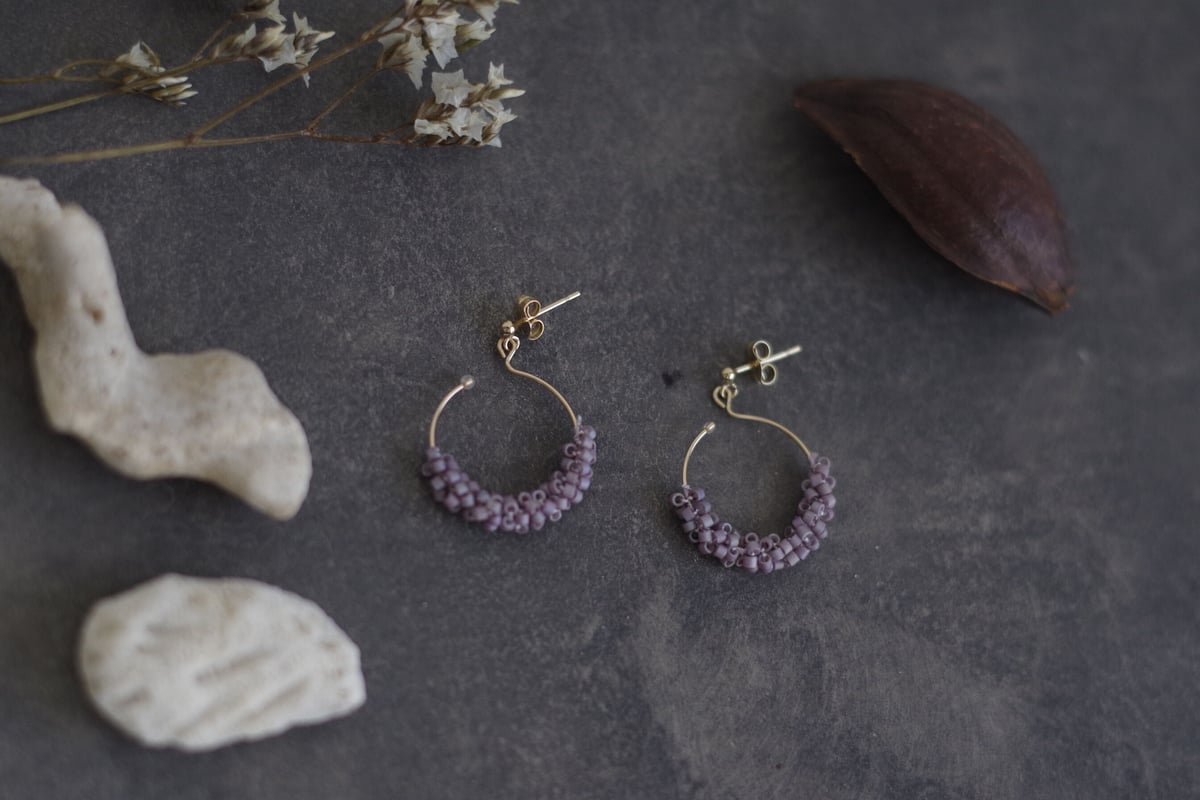 ひよこ☆薔薇のイヤリング☆しずく♪ロザフィ ひよこ☆薔薇のイヤリング☆しずく♪ロザフィ ひよこ様専用