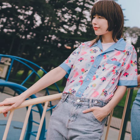 【宇宙サマー】SEASHELL DAYDREAM BUTTON DOWN