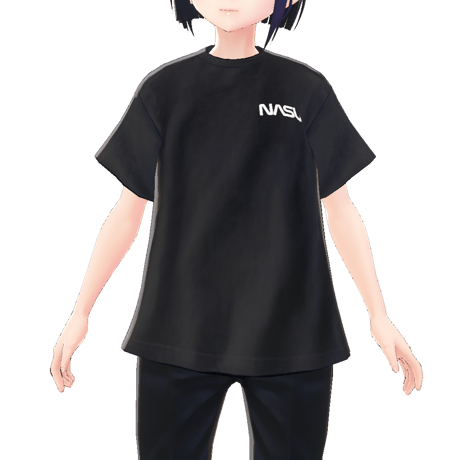 【VRoid用テクスチャ】NASU Tシャツ
