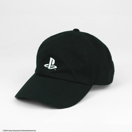 【COSPA】刺繍ローキャップ for PlayStation [プレイステーション] カラー：BLACK 6604-1886