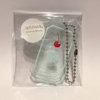 【ひかがみひなみ】クリームソーダの標本キーホルダー