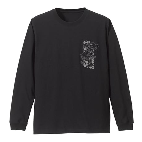 【COSPA】SONIC＆SHADOW 袖ロングスリーブTシャツ ブラック [ソニック・ザ・ヘッジホッグ] 0383-1749