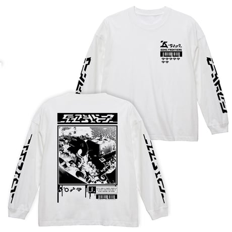 【COSPA】ソニックフロンティア ビッグシルエットロングスリーブTシャツ [ソニックフロンティア]