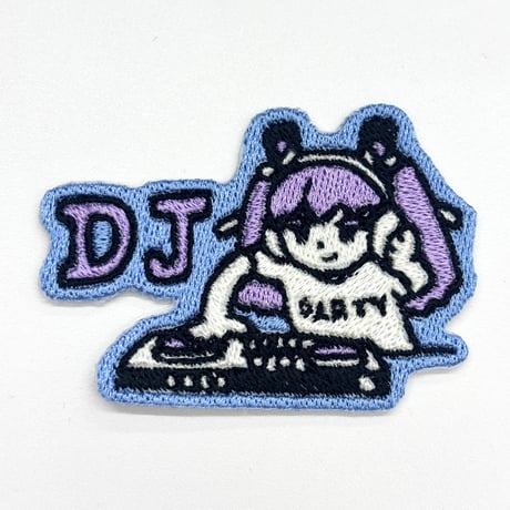 PARKオリジナル　刺繍ワッペン　DJカカオ
