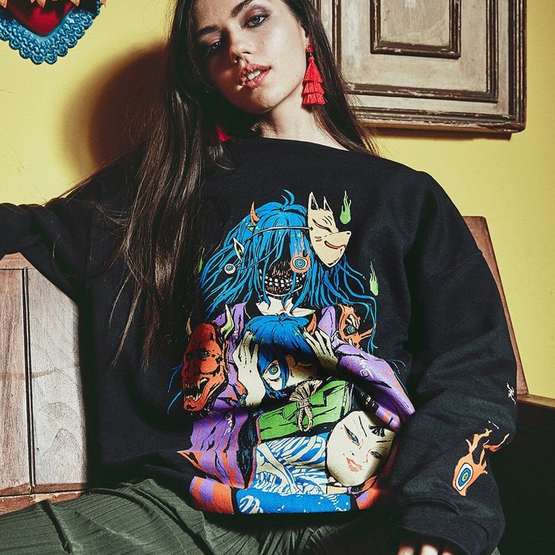 OMOCAT x Crisalys War Against スエット