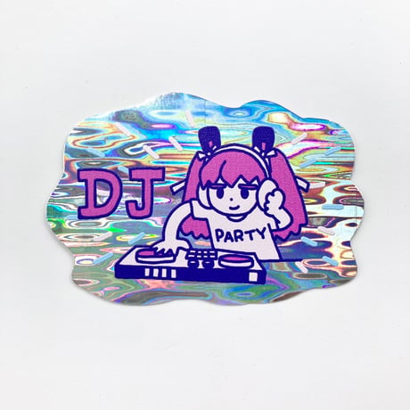 カカオのDJステッカー（Cacao’s DJ Sticker）
