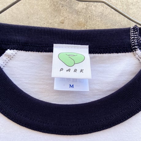 カカオのサーフラグランロンT ネイビー（Cacao’s Surf Raglan Long Sleeve T-shirt Navy）