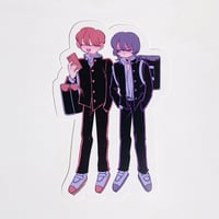 【豚箱ゑる子】ステッカー3