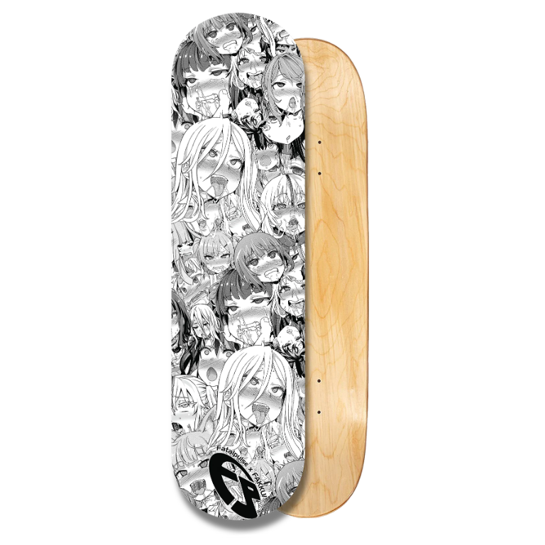ネコぱら ショコラ&バニラ FAKKU! × TOKYO限定 スケートボード FAKKU】Ahegao Skateboard | PARK公式通販