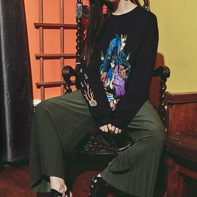 OMOCAT x Crisalys War Against スエット