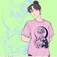 【宇宙サマー】NEO RETRO T-SHIRT (LILAC)