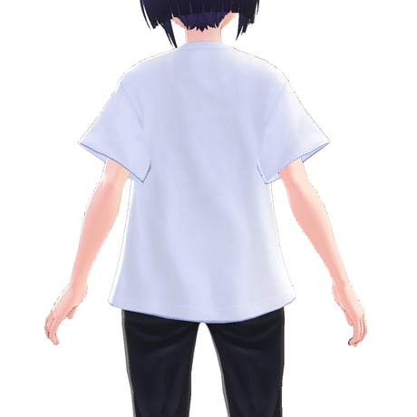 【VRoid用テクスチャ】綿紬ことこ フルグラフィックTシャツ