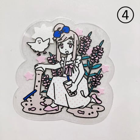 PARKタロット クリアステッカー　（Park Tarot Clear Sticker ）