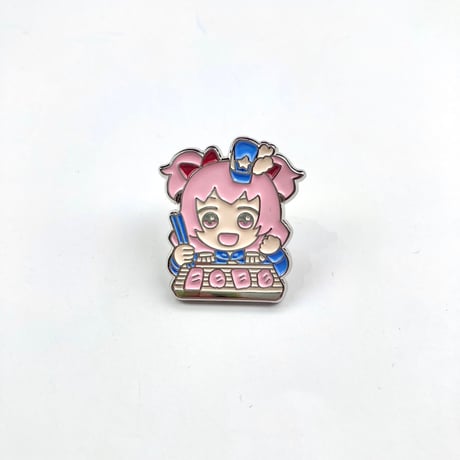 原宿バーチャルパーク　桃星愛花　明日は焼肉ピンバッジ
