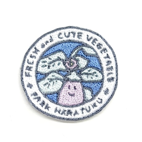 PARKオリジナル　刺繍ワッペン　ナスコイン
