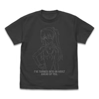 【COSPA】式波・アスカ・ラングレー ラインアート Tシャツ [EVANGELION] 0135-1337 スミクロ