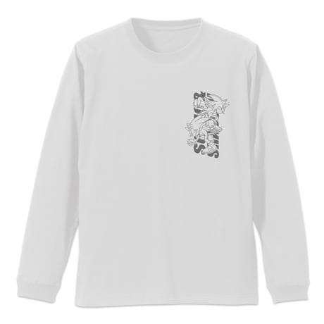 【COSPA】SONIC＆SHADOW 袖ロングスリーブTシャツ ホワイト [ソニック・ザ・ヘッジホッグ] 0383-1749