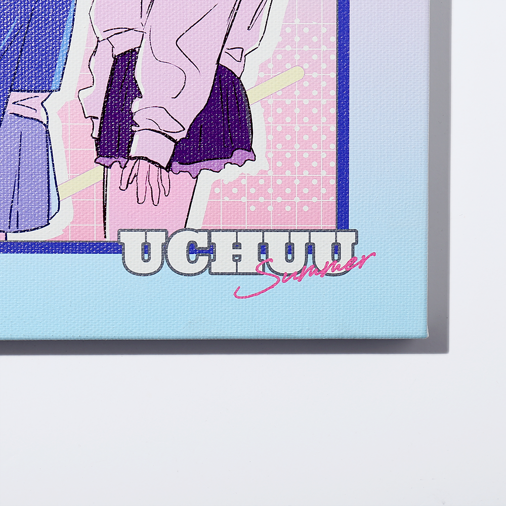 宇宙　　❗️キャンバスアート❗️ 312】スプレーアート 宇宙 惑星 衝突 煌めき 星屑 銀河