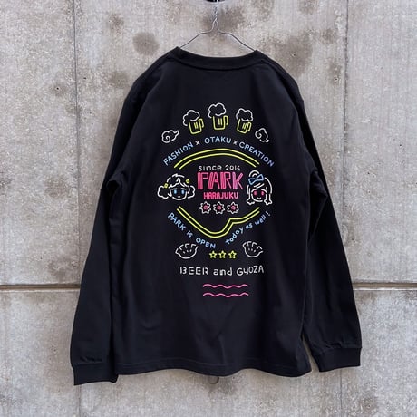 PARK餃子ネオンロンT（PARK Gyoza Neon Long Sleeve T-shirt）