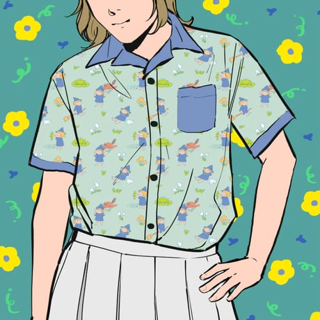 【宇宙サマー】LITTLE WITCH BUTTON DOWN