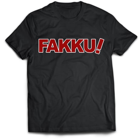 【FAKKU】FAKKU Black T-shirt