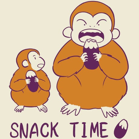 【宇宙サマー】SNACK TIME T-SHIRT