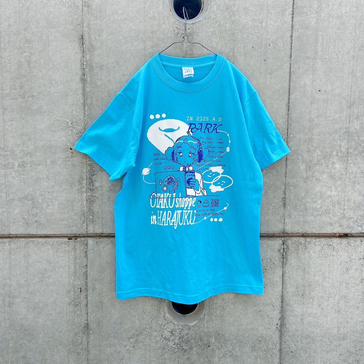 FUTUREメイちゃん Tシャツ アクアブルー（Future Mei-Chan T