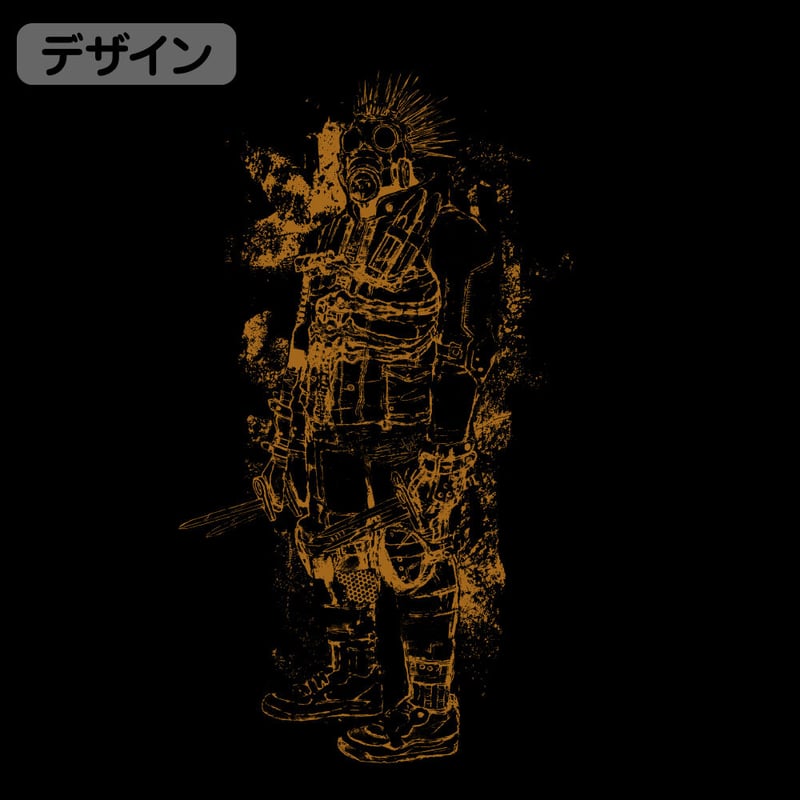 COSPA】ナイフを持ったカイマン Tシャツ ブラック [ドロヘドロ（原作版