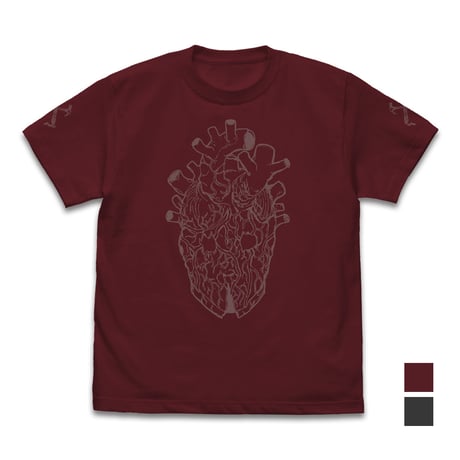 【COSPA】心 マスク Tシャツ [ドロヘドロ（原作版）] 4294-1024 バーガンディ