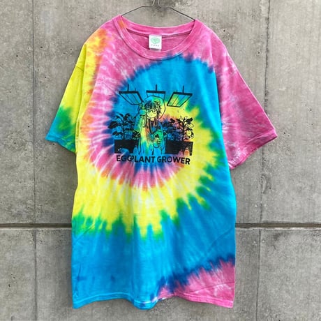 ナス栽培Tシャツ レインボー（Eggplant Grower T-Shirt Rainbow）