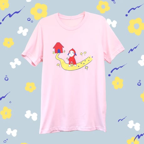 【宇宙サマー】LITTLE RED RIDING DOG T-SHIRT