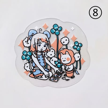 PARKタロット クリアステッカー　（Park Tarot Clear Sticker ）