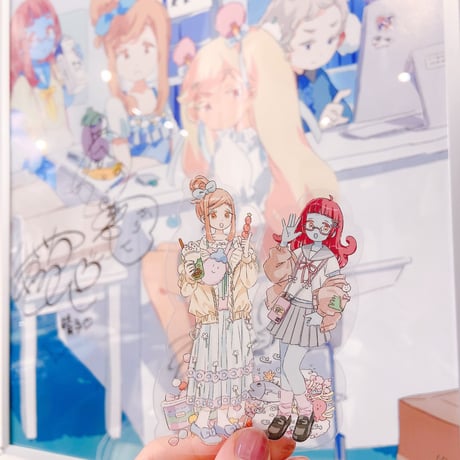 PARKのキャラクター 全身クリアステッカー （PARK Character Full Body Clear Sticker ）