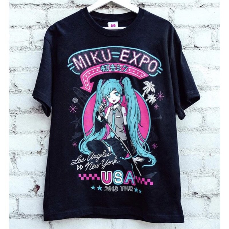 初音ミク miku with you 2018 海外　中国　上海　Tシャツ2点 初音ミク miku with you 2018 海外 中国 上海 Tシャツ2点 初音