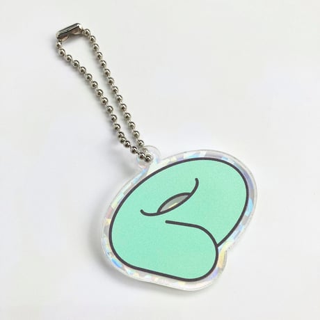 PARKのPのキーホルダー（PARK Logo Acrylic key chain）
