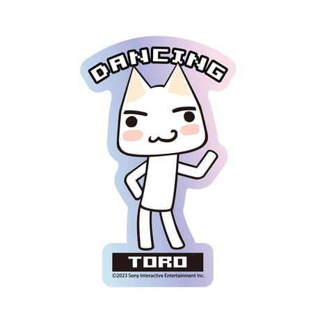 【COSPA】ダンシングトロ ミニステッカー [どこでもいっしょ]