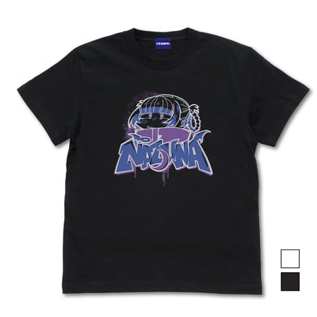 【COSPA】ナズナ ペイントアート Tシャツ [よふかしのうた]　ブラック 1142-2861