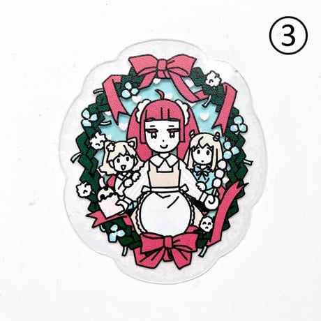 PARKタロット クリアステッカー　（Park Tarot Clear Sticker ）